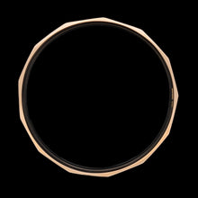 Load image into Gallery viewer, A rose gold solid slave bangle bracelet