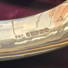 Load image into Gallery viewer, Vintage 9ct Yellow Gold Crosshatch Bangle Bracelet, Hallmarked Birmingham 1971