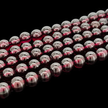 Load image into Gallery viewer, A five row round garnet bead bracelet
