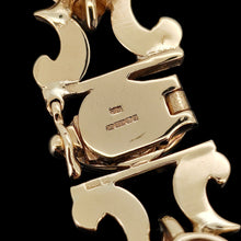 Load image into Gallery viewer, Vintage 9ct Yellow Gold Amethyst Fancy Bracelet, 29.8 grams