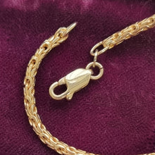 Load image into Gallery viewer, 18ct Yellow Gold 46cm Fancy Link Chain, 21.4 grams lobster clasp