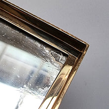 Load image into Gallery viewer, Art Deco 14k Yellow Gold Ruby Compact Case mirror damage