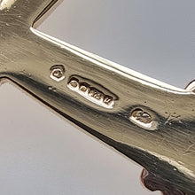 Load image into Gallery viewer, Vintage 9ct Welsh Gold Cross Pendant