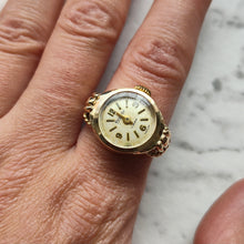 Load image into Gallery viewer, Vintage 9ct Gold Regency Ring Watch, Mechanical, Circa 1970's