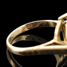 Load image into Gallery viewer, Antique 15ct Yellow Gold Citrine Solitaire Ring