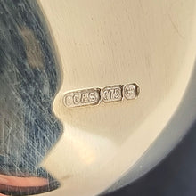 Load image into Gallery viewer, Vintage 9ct Yellow Gold Diamond Oval Locket hallmark