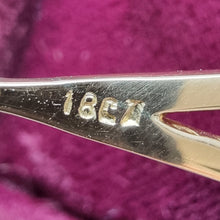 Load image into Gallery viewer, Handmade 18ct Gold Citrine and Diamond Necklace stamp