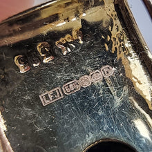 Load image into Gallery viewer, Vintage 14ct Yellow Gold Black Opal Pendant Sheffield 2001 hallmark