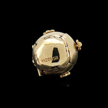 Load image into Gallery viewer, Vintage 9ct Gold and Silver Masonic Ball Fob Pendant