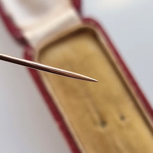 Load image into Gallery viewer, Antique 18ct & 9ct Yellow Gold Diamond Tie/Stick Pin end