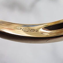 Load image into Gallery viewer, Vintage 9ct Yellow Gold Diamond Heart Ring, 0.15ct hallmark with London assay stamp