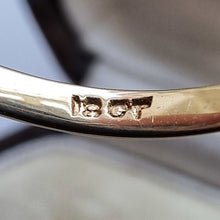 Load image into Gallery viewer, Antique 18ct Gold Diamond Daisy Cluster Ring