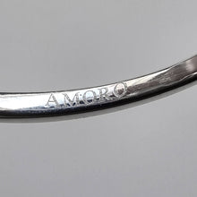 Load image into Gallery viewer, 14k White Gold Pearl and Diamond Ring AMORO stamp