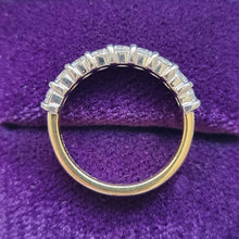 Load image into Gallery viewer, 18ct Yellow and White Gold Nine Stone Diamond Ring, 1.00 Carat