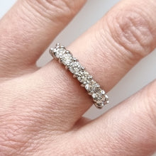 Load image into Gallery viewer, 18ct Yellow & White Gold Nine Stone Diamond Ring, 1.00ct