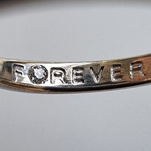 Load image into Gallery viewer, 18ct White Gold Diamond Ring with Diamond Shoulders, 0.33ct stamp