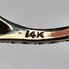 Load image into Gallery viewer, Antique 14k Gold Solitaire Diamond Ring, 0.25ct stamp