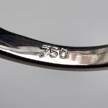 Load image into Gallery viewer, 18ct White Gold Pear and Brilliant Cut Diamond Ring, 0.30ct