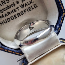 Load image into Gallery viewer, Platinum Trilliant Cut Diamond Solitaire Ring, 0.20ct