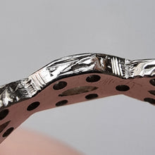 Load image into Gallery viewer, Art Deco Platinum Diamond Crossover Full Eternity Ring PT stamp