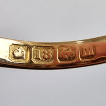 Load image into Gallery viewer, Antique 18ct Gold Ruby and Diamond Ring, Hallmarked Birmingham 1911 hallmark