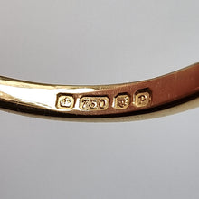 Load image into Gallery viewer, Vintage 18ct Yellow & White Gold Diamond Cluster Ring, 1.55ct London 1989 hallmark