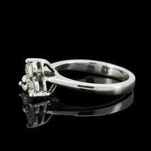 Load image into Gallery viewer, 18ct White Gold Three Stone Brilliant Cut Diamond Ring, 0.30ct