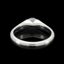 Load image into Gallery viewer, Platinum Single Stone Brilliant Cut Diamond Tension Set Ring, 0.65ct