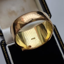 Load image into Gallery viewer, Vintage 18ct Yellow Gold Diamond Signet Ring, Circa 1980
