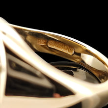 Load image into Gallery viewer, 14ct Yellow Gold Lion Rampant Intaglio Signet Ring, 10.5 grams