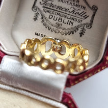 Load image into Gallery viewer, Vintage 18ct Gold 0.20ct Diamond Solitaire Ring behind head