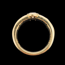 Load image into Gallery viewer, 18ct Yellow Gold Oval and Brilliant Cut Diamond Engagement Ring