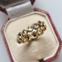 Load image into Gallery viewer, Vintage 18ct Gold 0.20ct Diamond Solitaire Ring shank