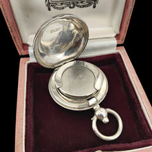 Load image into Gallery viewer, A silver sovereign case, in an antique box