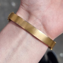 Load image into Gallery viewer, Edwardian 9ct Gold Ruby, Diamond & Seed Pearl Bangle modelled