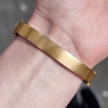 Load image into Gallery viewer, Edwardian 9ct Gold Ruby, Diamond & Seed Pearl Bangle modelled