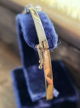 Load image into Gallery viewer, 14ct Gold Diamond Crossover Bangle, 1.00ct