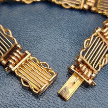 Load image into Gallery viewer, Antique 15ct Gold Gate Bracelet, 21.9 grams