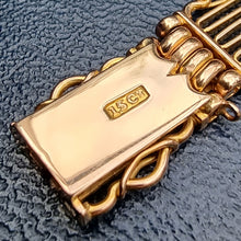 Load image into Gallery viewer, Antique 15ct Gold Gate Bracelet, 21.9 grams