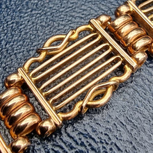 Load image into Gallery viewer, Antique 15ct Gold Gate Bracelet, 21.9 grams