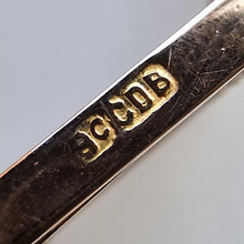 Load image into Gallery viewer, Vintage 9ct Gold Gate Bracelet with Heart Padlock, 24.4 grams