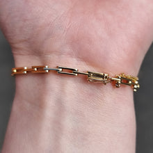 Load image into Gallery viewer, Antique 18ct Gold & Silver Old-Cut Diamond Bracelet, 2.00ct modelled