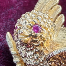 Load image into Gallery viewer, Vintage 18ct Gold Bird Brooch by Ben Rosenfeld