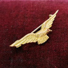 Load image into Gallery viewer, Antique 15ct Gold Eagle Bird Brooch