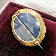 Load image into Gallery viewer, Victorian 15ct Gold Ruby, Pearl & Enamel Locket Brooch