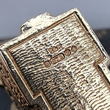 Load image into Gallery viewer, Vintage 9ct Gold Church Wedding Charm hallmark