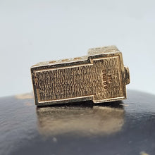 Load image into Gallery viewer, Vintage 9ct Gold Church Wedding Charm bottom view
