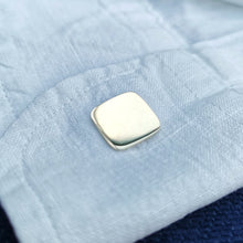 Load image into Gallery viewer, Art Deco 9ct Gold Cushion Shaped Cufflinks