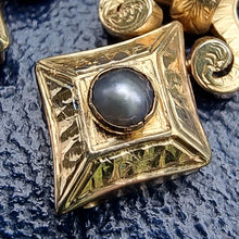 Load image into Gallery viewer, Victorian 9ct Gold Pearl Drop Earrings