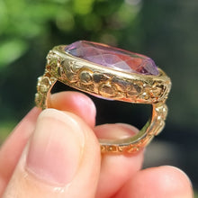 Load image into Gallery viewer, Victorian 15ct Gold Amethyst Fob Seal